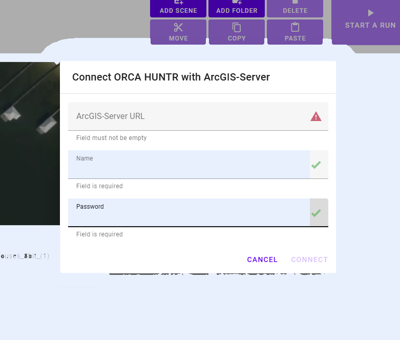 Enter Credentials