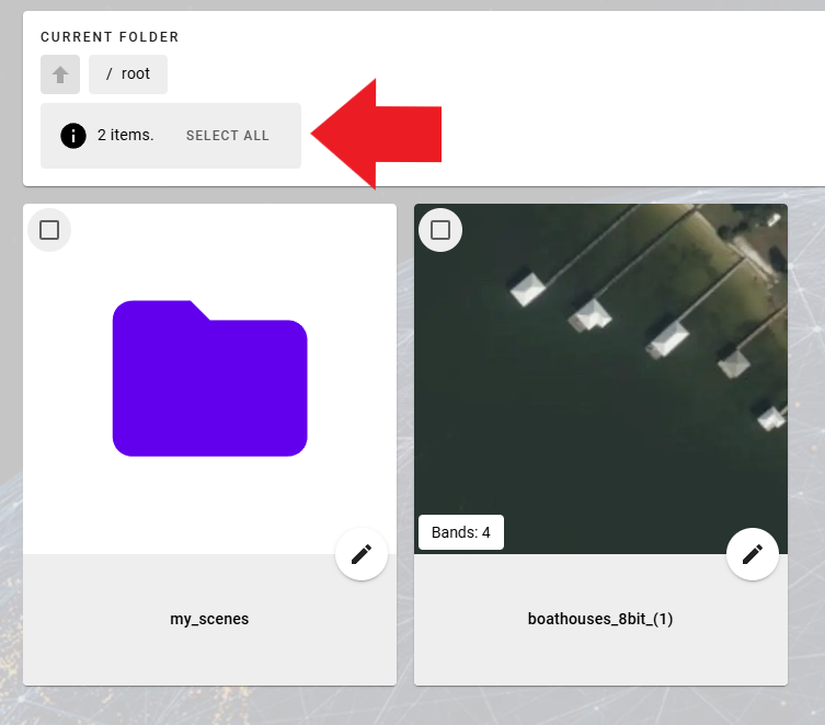 Select scenes