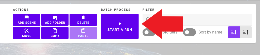 Start run